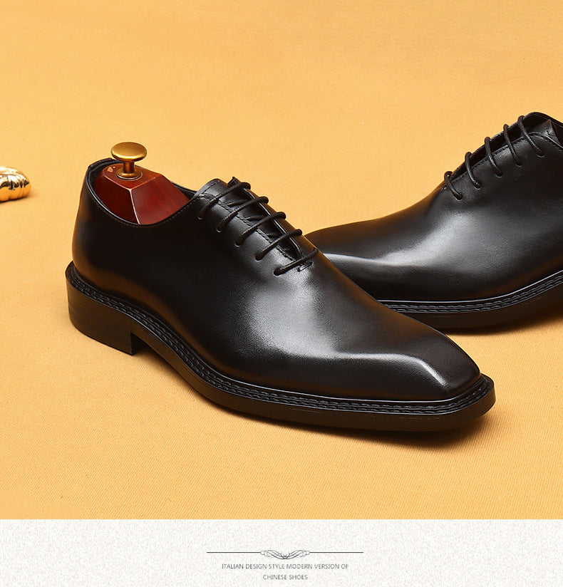 Men's Square-Toe Oxfords