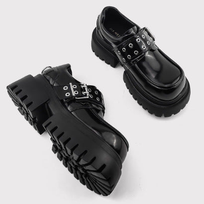 Men's Punk Studded Derby Shoes
