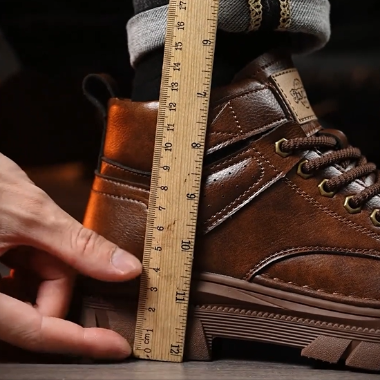 Men's Waterproof Height-Increasing Martin Boots