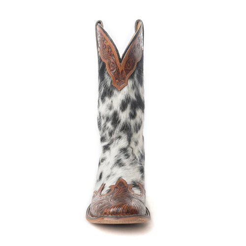 Women's Cowhide Embroidered Cowboy Boots
