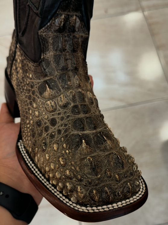 Men's Alligator-Leather Cowboy Boots
