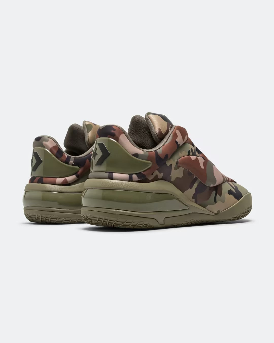 Camouflage Zip-Up Sneakers