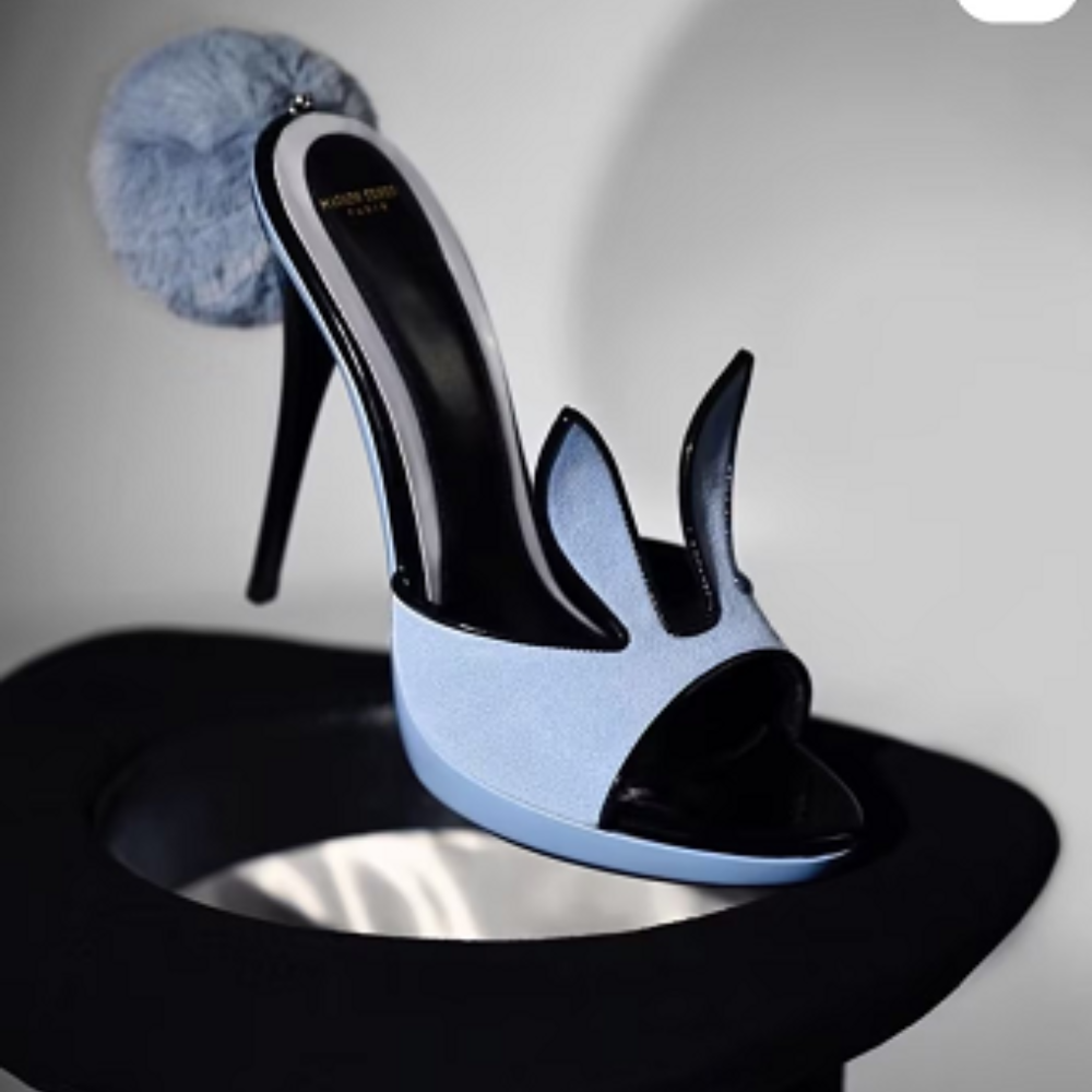 Bunny High-Heeled Sandals