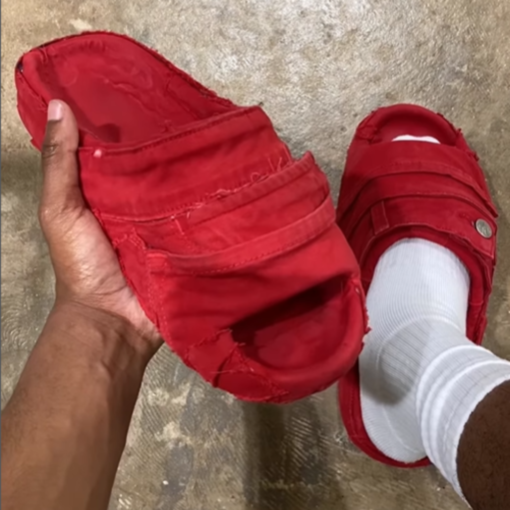 Men's Denim Slippers