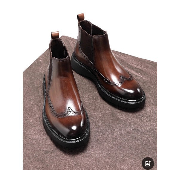 Men's Block Chelsea Boots