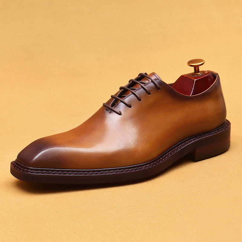 Men's Square-Toe Oxfords