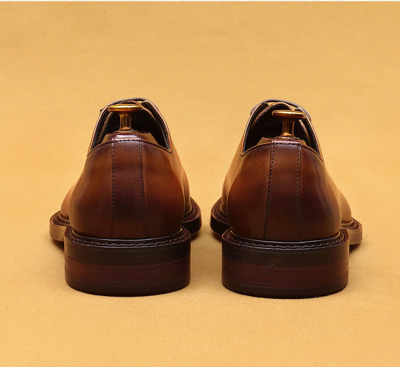 Men's Square-Toe Oxfords