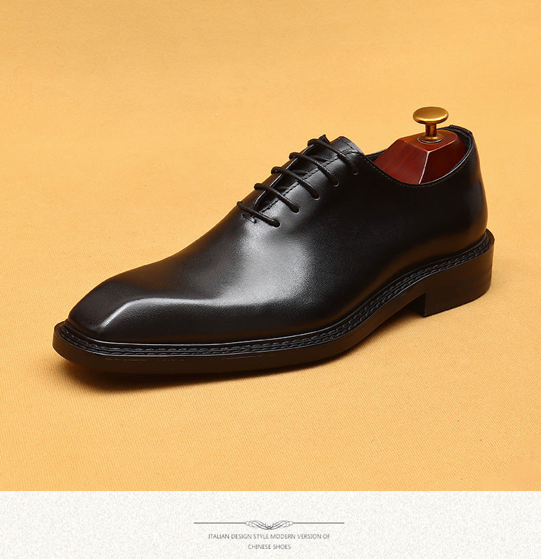 Men's Square-Toe Oxfords