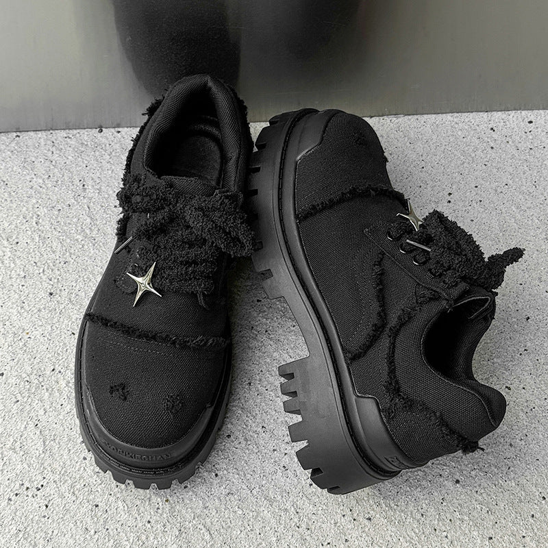 Men's Polaris Distressed Denim Chukka Boots