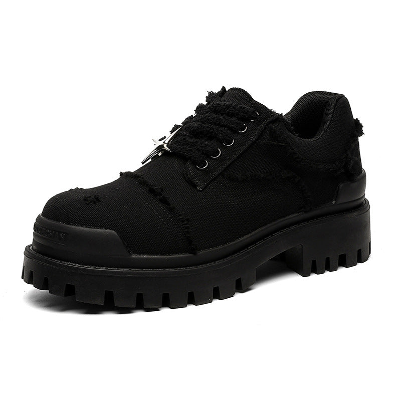 Men's Polaris Distressed Denim Chukka Boots
