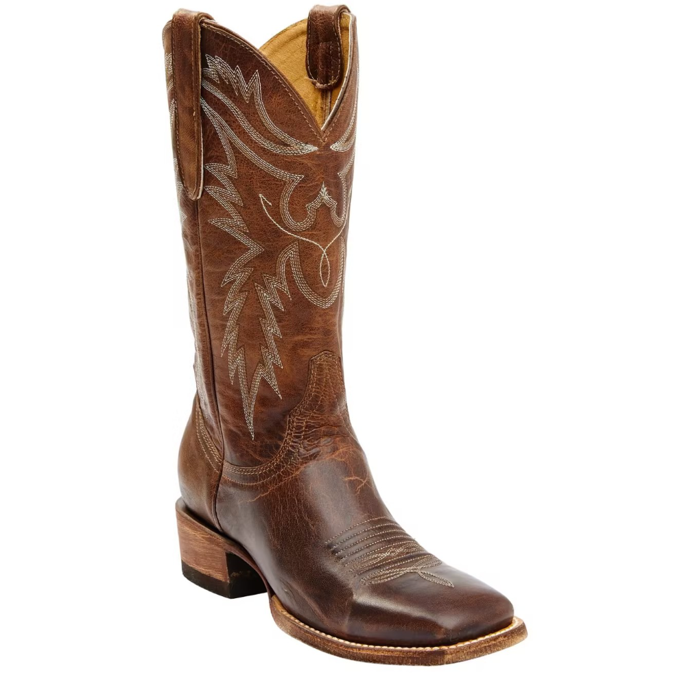Brash Western Boot Broad Square Toe