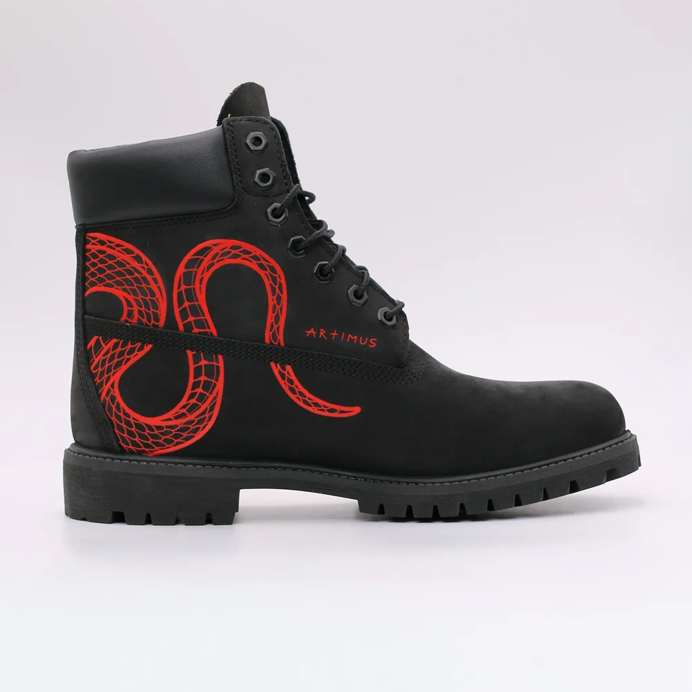 RED SNAKE - TB 6inch Boots