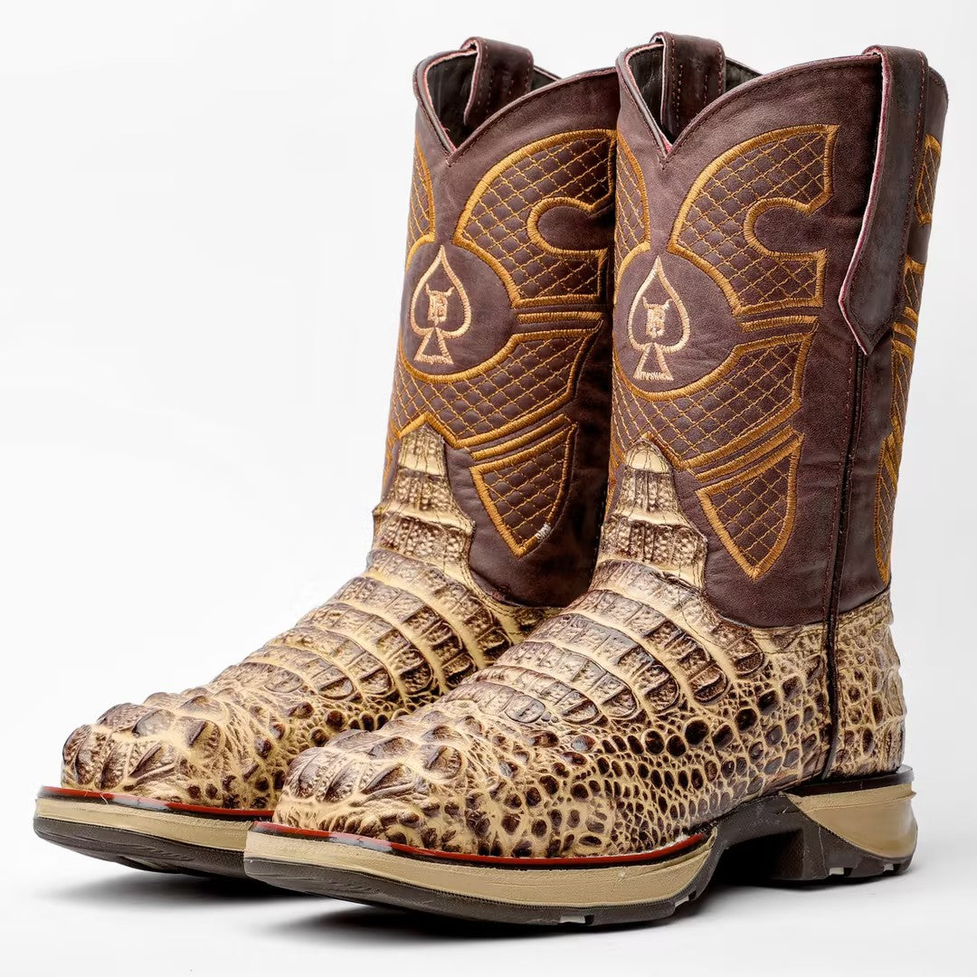 Orix Caiman Neck Leather Boots With 3D Lightweight Sole - Composite Toe