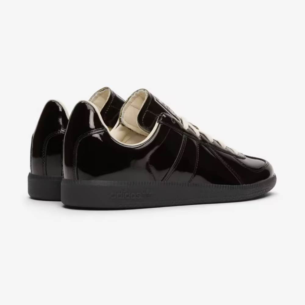 Black Patent Leather Sneakers