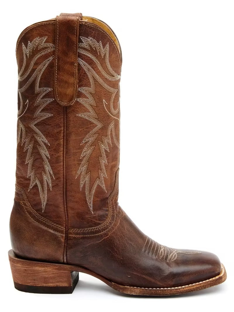 Brash Western Boot Broad Square Toe