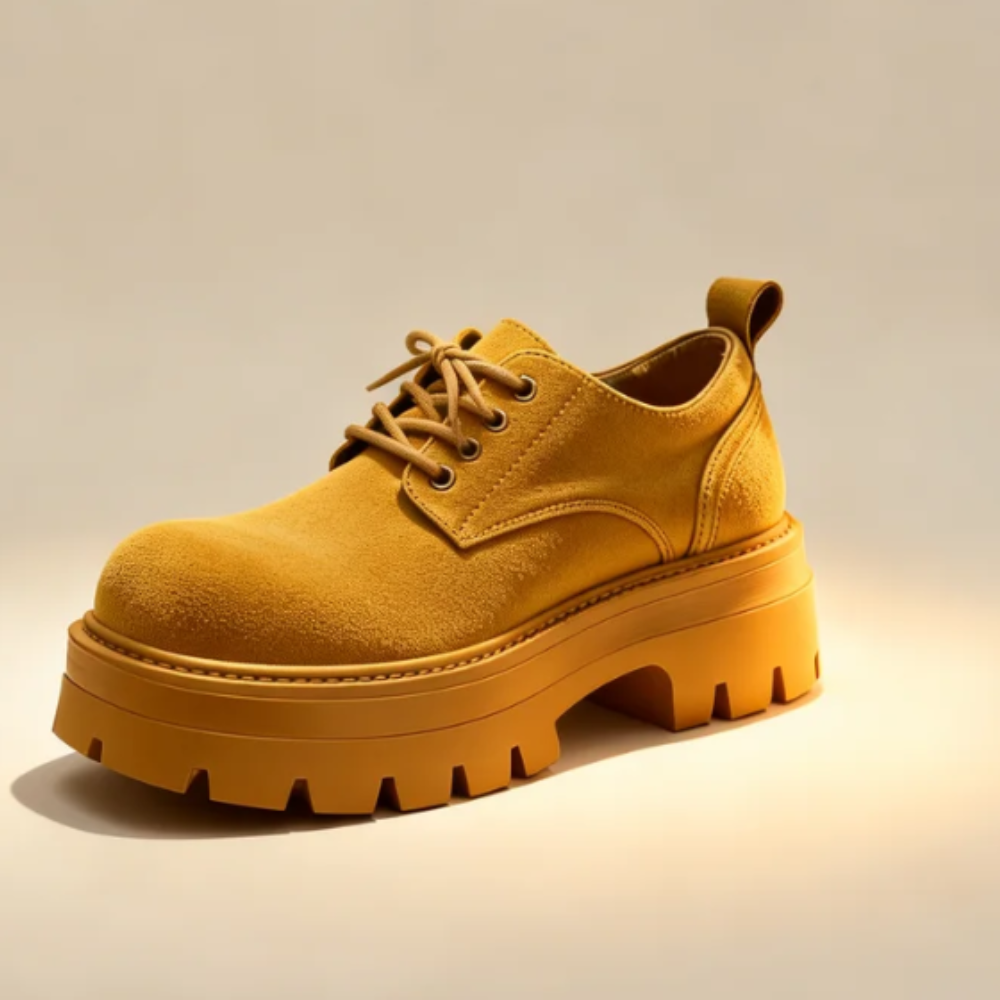Men's Chunky-Soled Derby Shoes