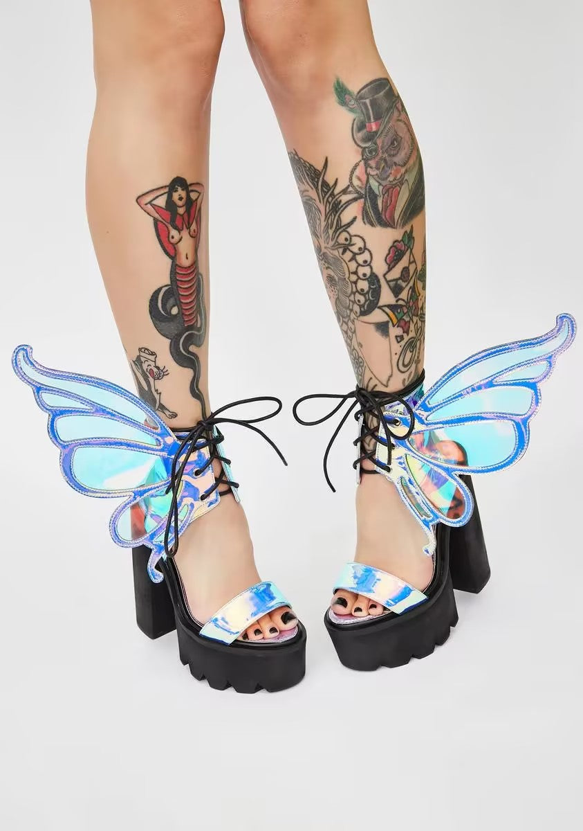 PIXIE PRINCESS WINGED HEELS