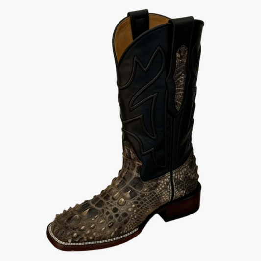Men's Alligator-Leather Cowboy Boots