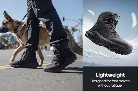Men's Military-Style Tactical Boots