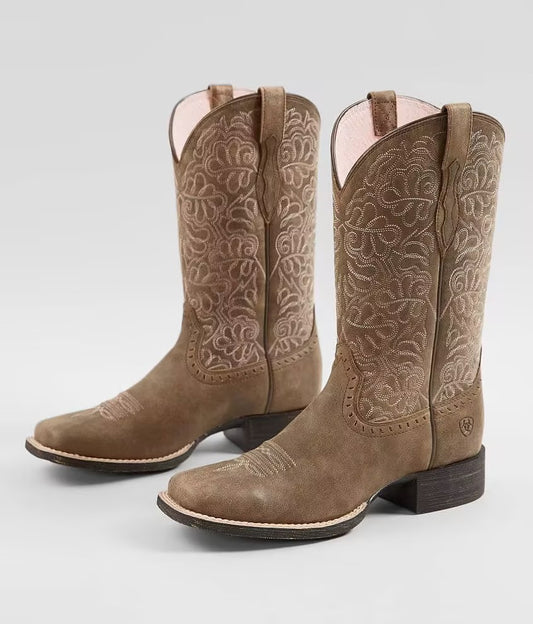 Round Up Remuda Leather Western Boot