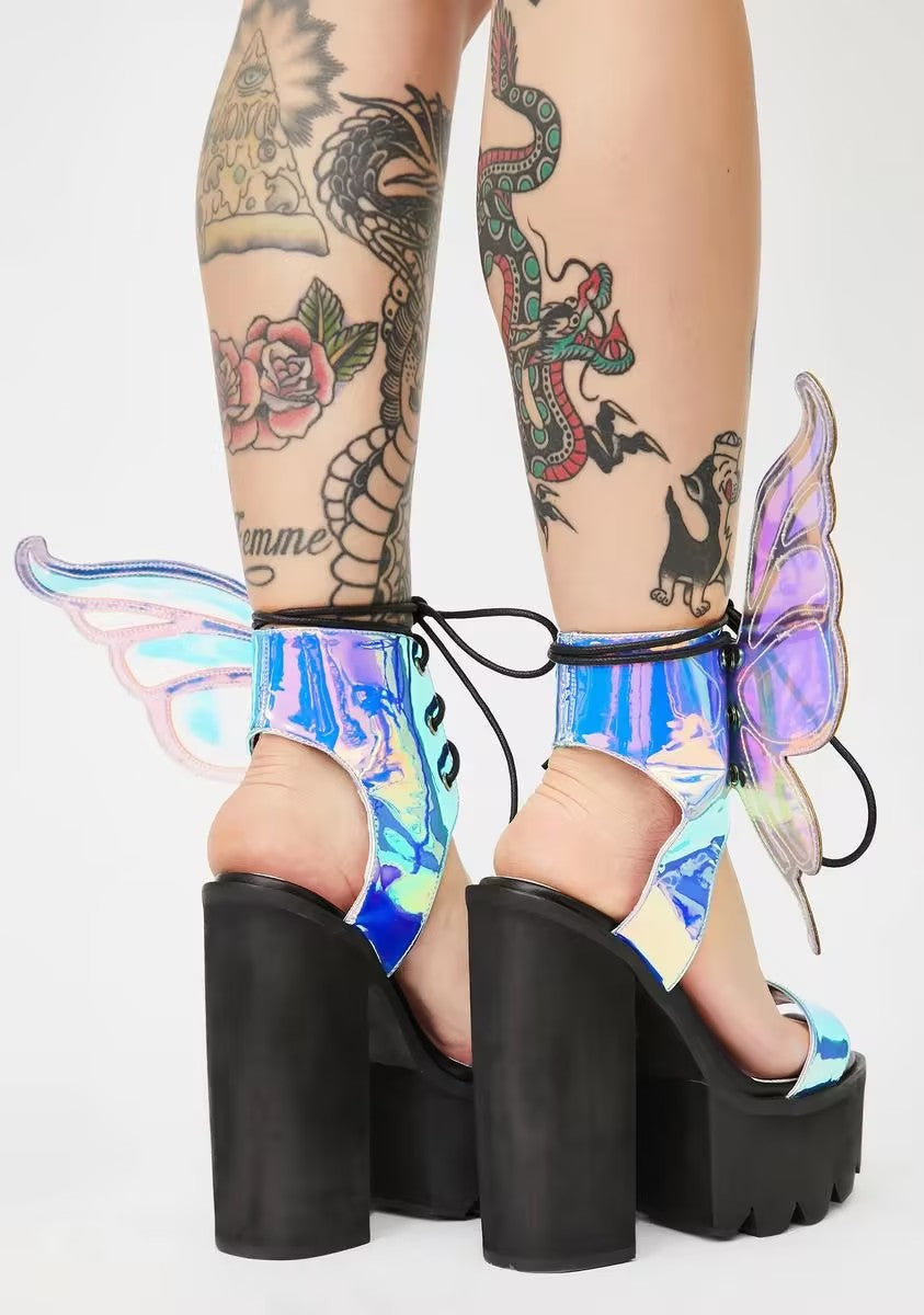 PIXIE PRINCESS WINGED HEELS