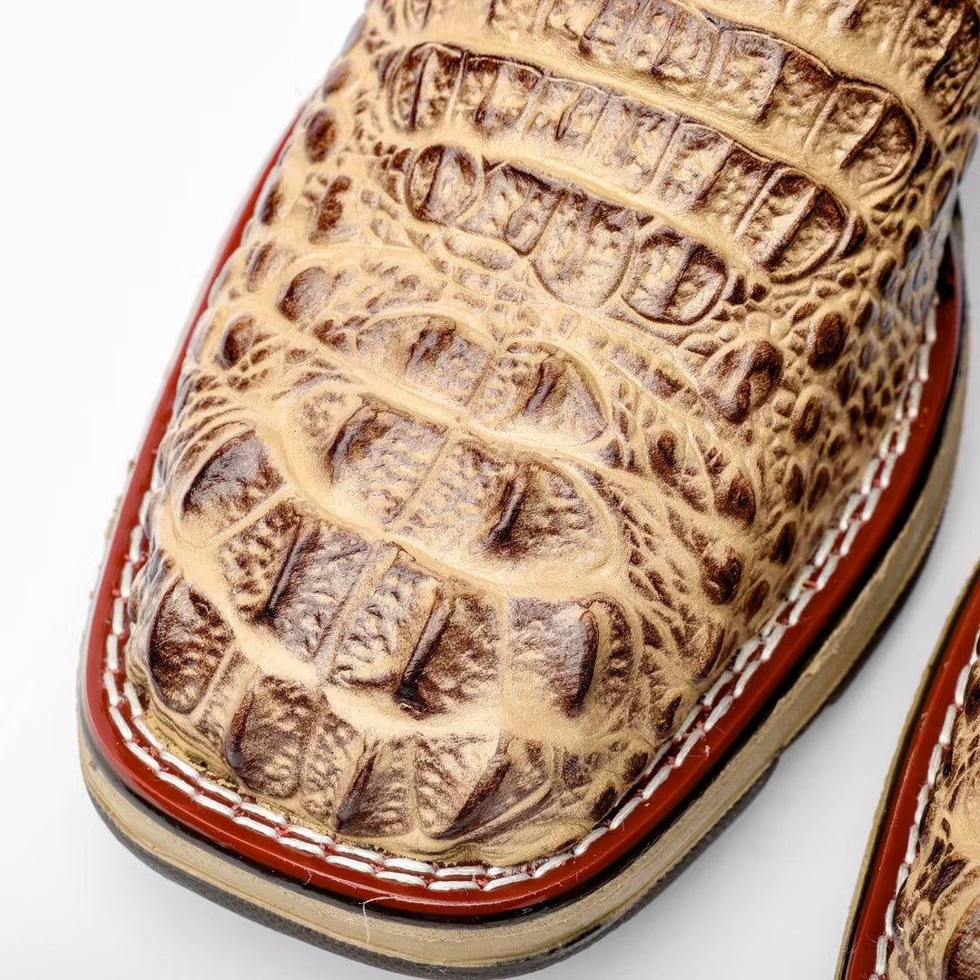 Orix Caiman Neck Leather Boots With 3D Lightweight Sole - Composite Toe