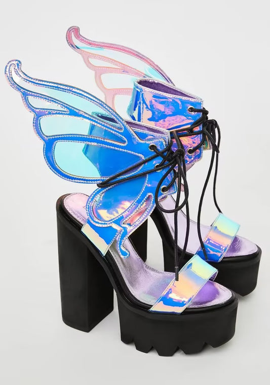 PIXIE PRINCESS WINGED HEELS