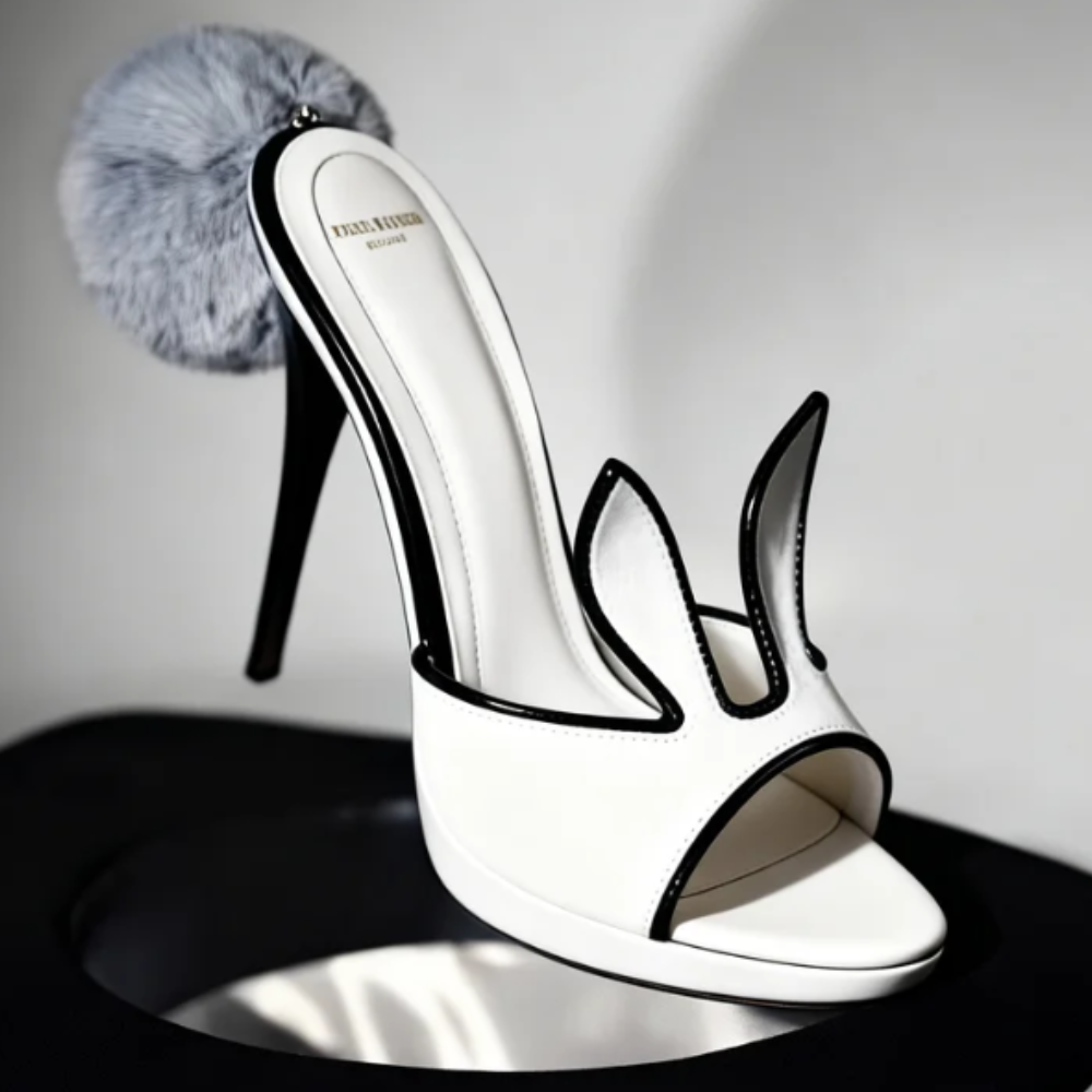Bunny High-Heeled Sandals