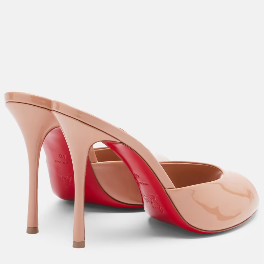 Me Dolly Peep Toe Slide Sandal