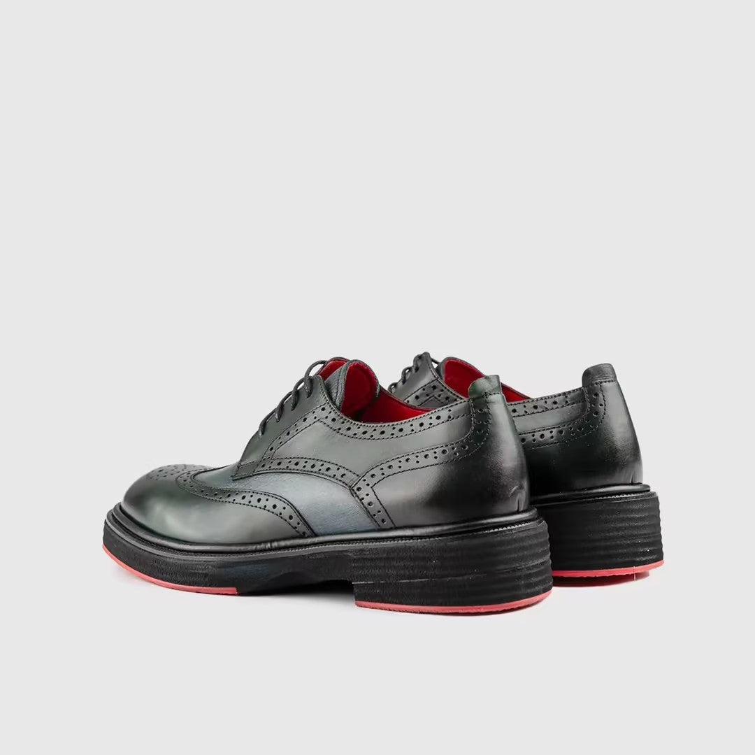 Men's Chunky Sole Dress Oxfords
