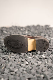 Plain Toe Boots in Shell Cordovan