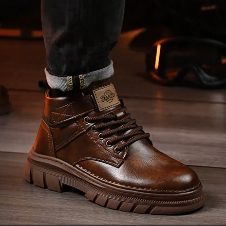 Men's Waterproof Height-Increasing Martin Boots