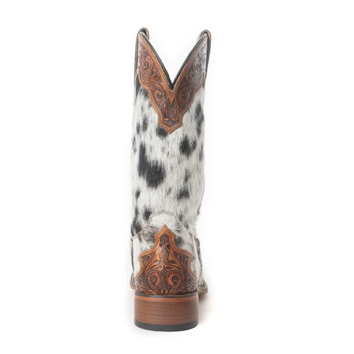 Women's Cowhide Embroidered Cowboy Boots