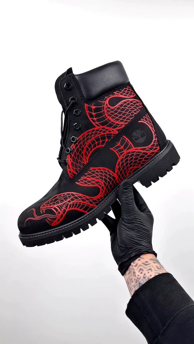 RED SNAKE - TB 6inch Boots