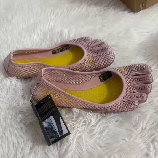 Breathable Openwork Sports Toe-Separated Shoes