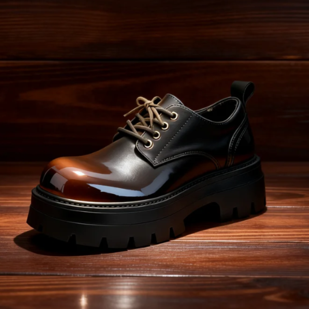 Men's Chunky-Soled Derby Shoes