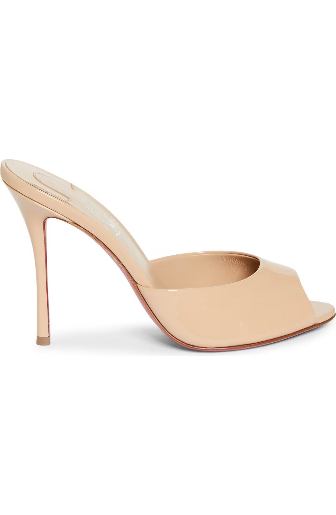 Me Dolly Peep Toe Slide Sandal