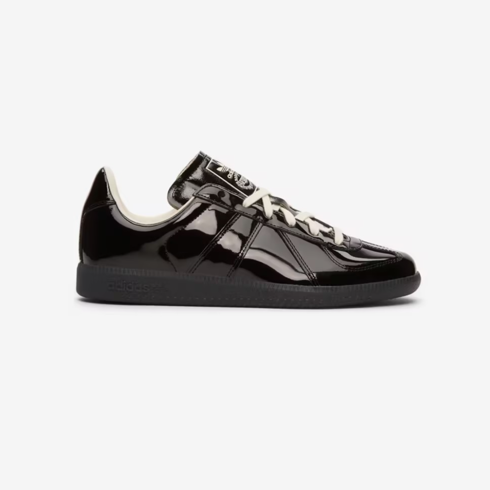 Black Patent Leather Sneakers